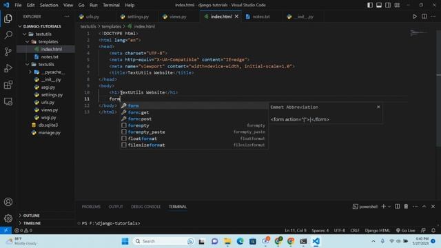 Starting TextUtils Website | Django Tutorial | Code with Joe | Malayalam | Day #6 смотреть онлайн