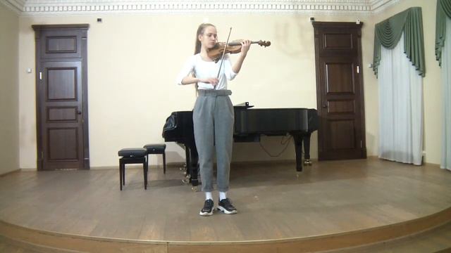 Paganini caprice №2 Паганини каприс №2 Вероника Шуркина, скрипка смотреть онлайн