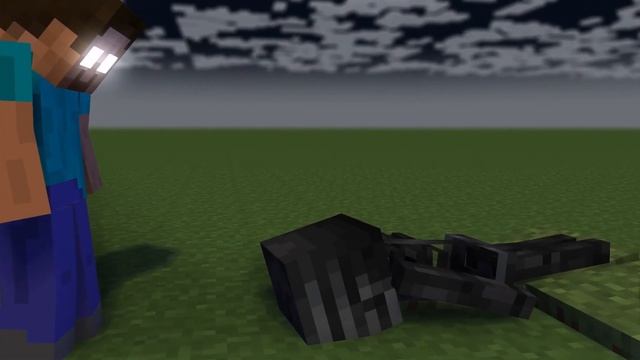 Herobrine VS Wither Skeleton Evil King Attack  - Minecraft Animation