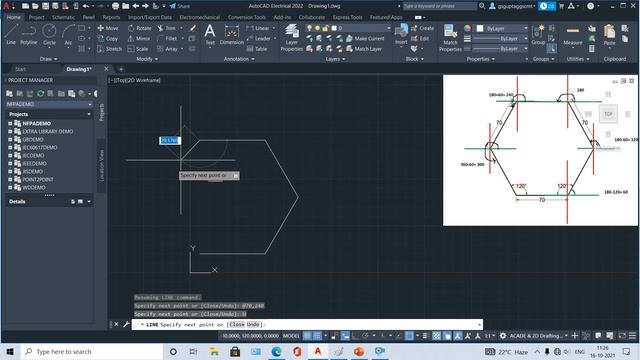 How to draw using Relative Polar Co-ordinate System in Hindi Electrical jankari || Er. GS Sir || смотреть онлайн