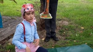 Инсценировка басни И.А. Крылова "Свинья под дубом", 5 класс