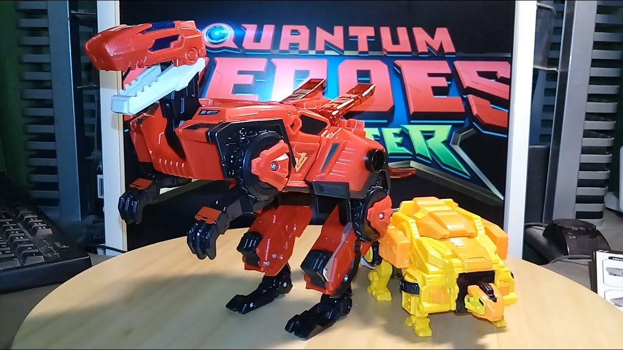 Review! 2023 Dinoster Raptor Tron from Quantum Heroes Dinoster by Alpha Group! смотреть онлайн