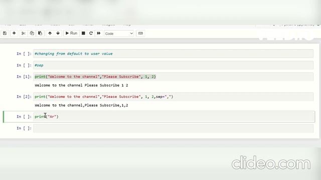 How To Use default separator in print function-python.@Software_Courses #python #coding #code #cod смотреть онлайн