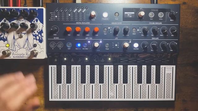 Microfreak by Arturia. Sequence arpeggio keys. #microfreak смотреть онлайн