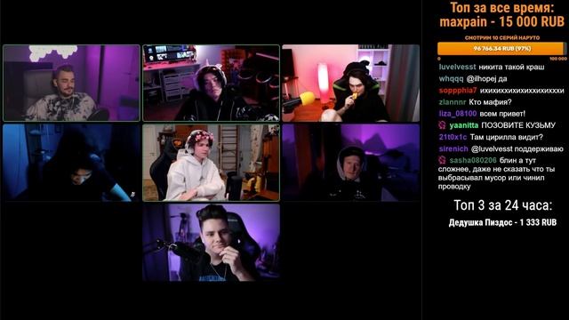 ЮЛИК ИГРАЕТ В МАФИЮ + DK, CIRILLA, DELORENZY, МАСТЕРОФФ, ЕГОРСГОР, ШИРЯЕВ