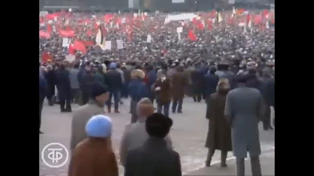 Самая большая ложь рабсионцев, что за сохранение СССР никто не вышел. смотреть онлайн