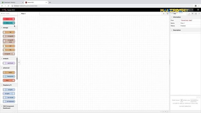 Node-RED Tutorial смотреть онлайн