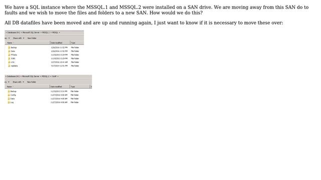 Databases: How would I move SQL MSSQL.1 and MSSQL.2 location? (2 Solutions!!) смотреть онлайн