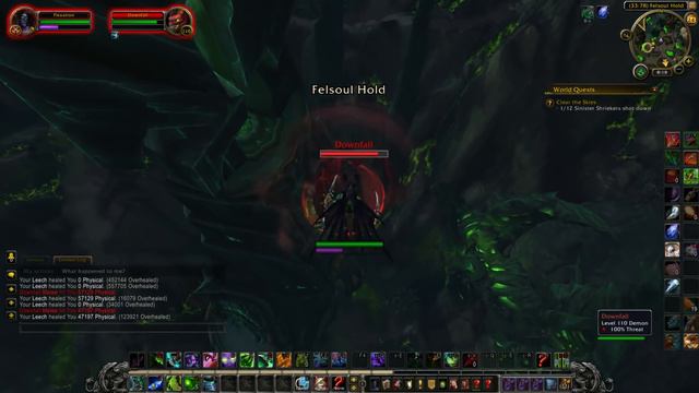 WoW Legion Hidden Artifact Skin Guide - Havoc Demon Hunter - Guise of the Deathwalker смотреть онлайн
