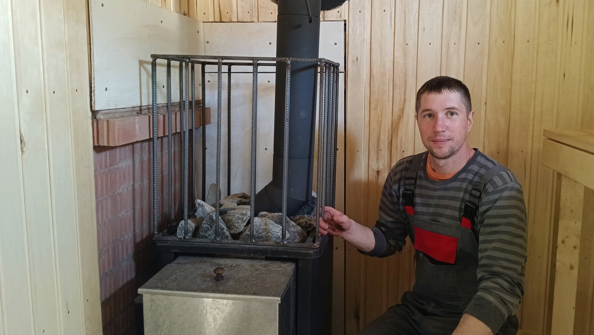 Короб в баню для камней смотреть онлайн