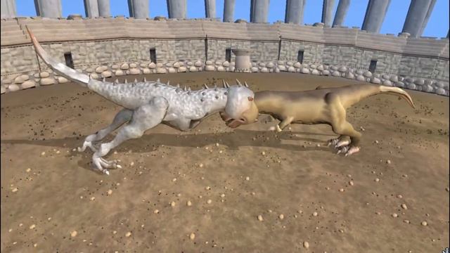 T-Rex Vs Indominus Rex | Dino Arena [S2E1] | SPORE
