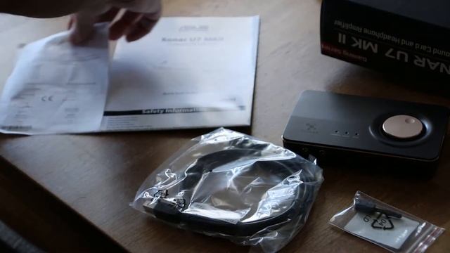 New 2017 Asus Xonar U7 MkII USB Audio Interface Unboxing ...