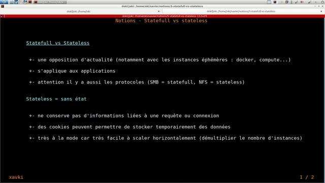 NOTIONS - 5. STATEFUL VS STATELESS смотреть онлайн