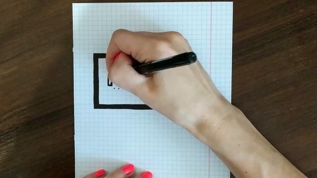 Игра В Кальмара: как нарисовать визитку по клеточкам легко смотреть онлайн