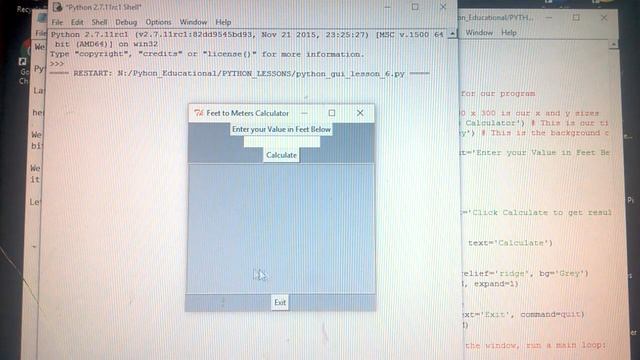 Python Basics Lesson 6 - Simple GUI Calculator смотреть онлайн