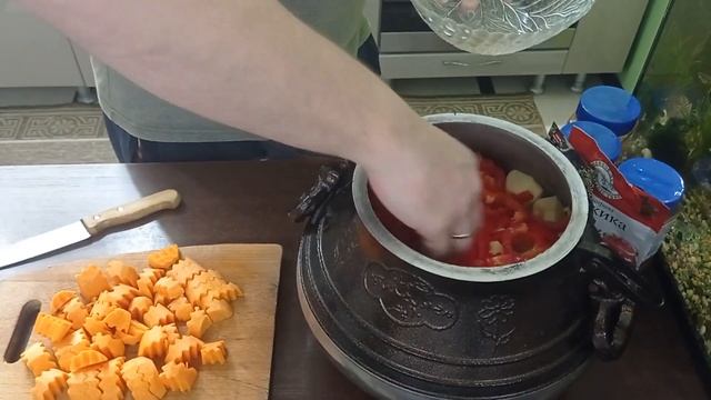 Хашлама в афганском казане смотреть онлайн