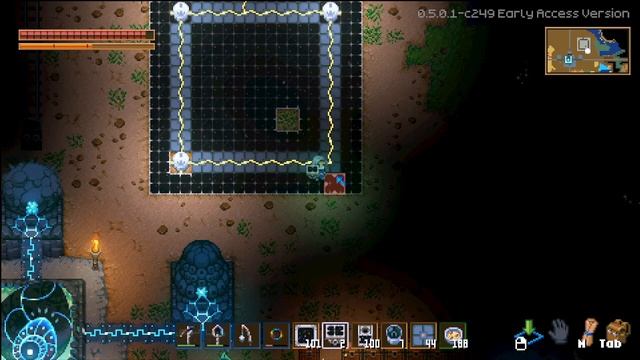 Core Keeper: starting a home and turret смотреть онлайн