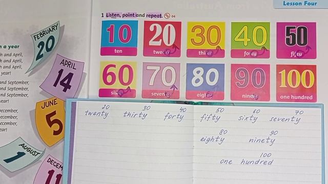 Правильные глаголы в Present Simple, Continuous, Perfect, а также в Past Simple. Числительные на ty смотреть онлайн