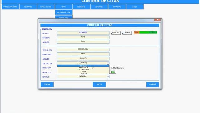Control de Citas en Excel & Access смотреть онлайн