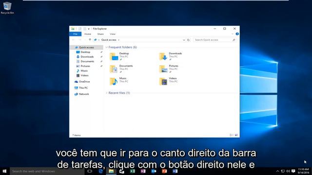 Windows 10: Como ativar ou desativar o Desktop Peek смотреть онлайн