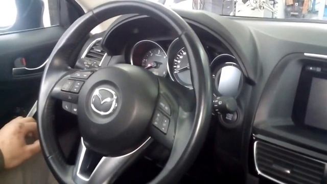 Mazda CX-5 электронный ручник, сервисный режим