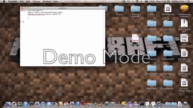 How to make your first Java Program (mac) смотреть онлайн