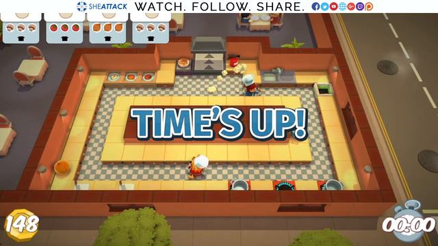 Overcooked (PS4): Souping Up Quite the Appetite смотреть онлайн