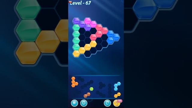 BLOCK! Hexa Puzzle! Hero Level 67 (Premium) - Lösung Solution Walkthrough смотреть онлайн