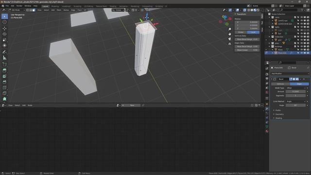 Create a step by step procedural city in 15 minutes with Blender Geometry Nodes смотреть онлайн