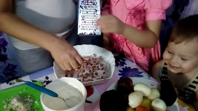 Вкусный салат на Новый Год!