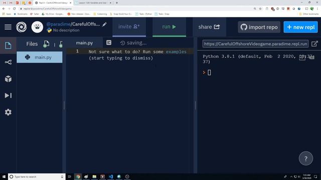 Teals Python 1.04: Getting Input and Leaving Comments смотреть онлайн