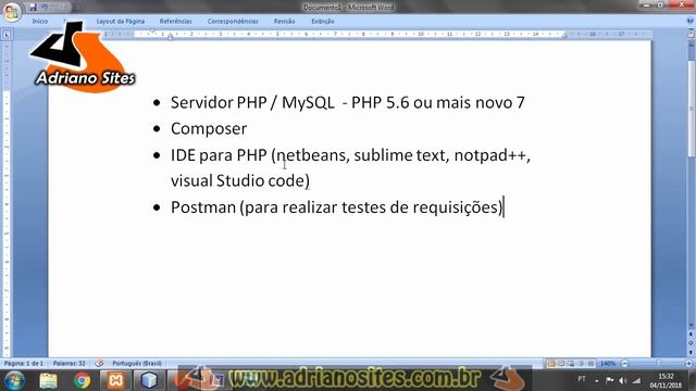 Curso básico API REST com PHP aula1 смотреть онлайн