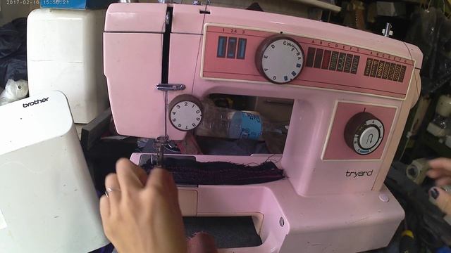 TOYOTA tryard sewing machine video demo смотреть онлайн