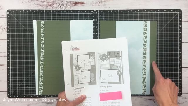 How to Print Small Photos for Scrapbooking | Camping Scrapbook Layout Idea смотреть онлайн