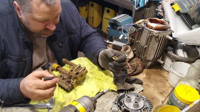 Ремонт Karcher HD 6/15c. Дефектовка.