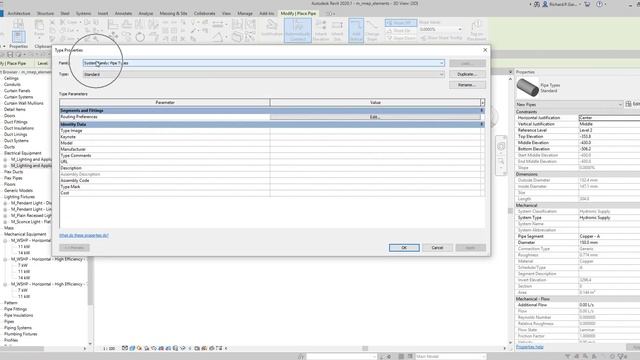 REVIT MEP 2020 - STEP BY STEP TUTORIAL 2 - REVIT FAMILY TYPES смотреть онлайн