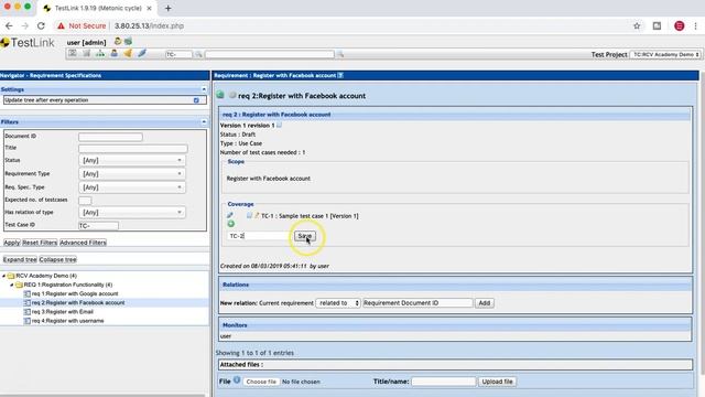 TestLink Tutorial #5 - Linking TestCases To TestLink Requirements смотреть онлайн