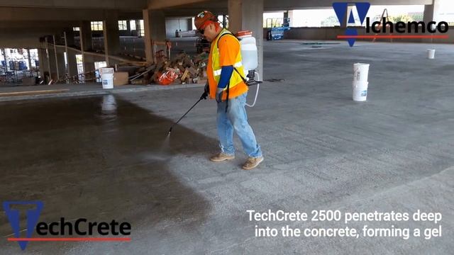 Гідроізоляція та зміцнення підлоги паркінгу матеріалами компанії 