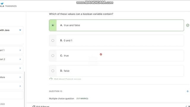 Internshala Core Java Module 1 test solution смотреть онлайн