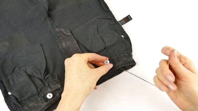 Sewing Trick How Downsize Jeans Without Cutting The Belt | Reduce Jeans Without Sewing Machine