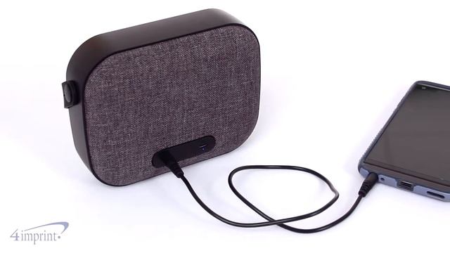 Woven Fabric Bluetooth Speaker - Promotional Products by 4imprint смотреть онлайн
