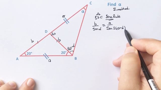 How to Find The Missing Angle In The Triangle | Geometry | Math | 2 Methods смотреть онлайн