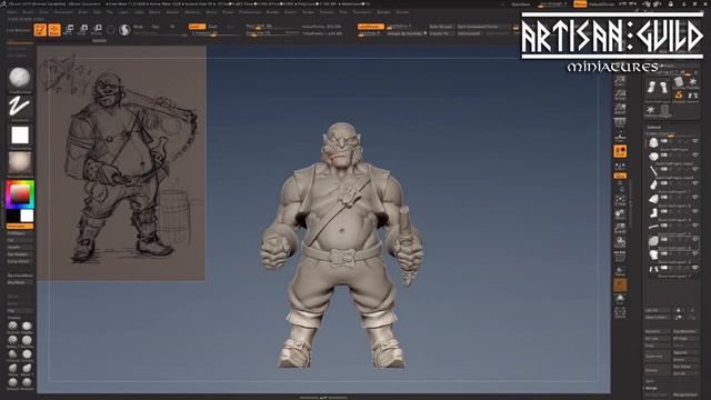 Artisan Guild Patreon - Dunn Half Ogre Making Of
