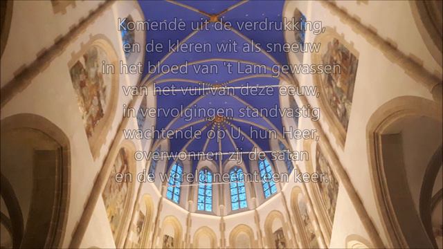 Lied 726 / Gezang 109; Hoor, een heilig koor van stemmen. Samenzang смотреть онлайн