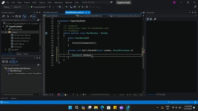 WPF Tutorial: Toggle Button in WPF | Toggle Switch | Button | Visual studio | C# смотреть онлайн