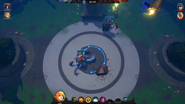 Джеки вернулся и показал как надо тащить на ruh kaan в Battlerite смотреть онлайн