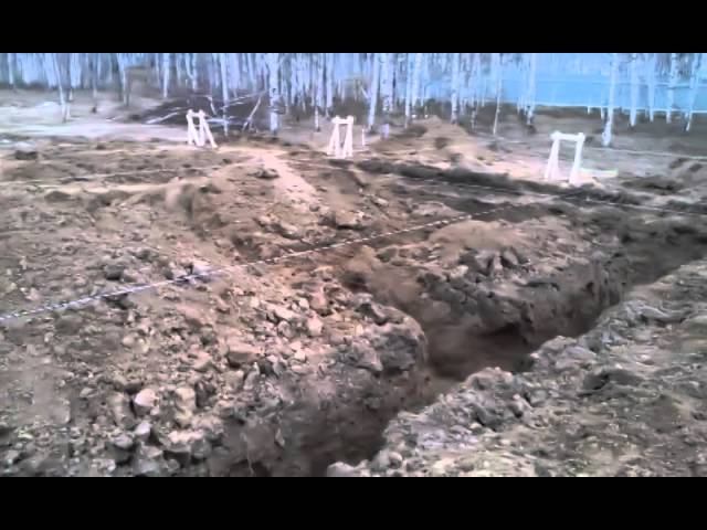 Разметка фундамента смотреть онлайн