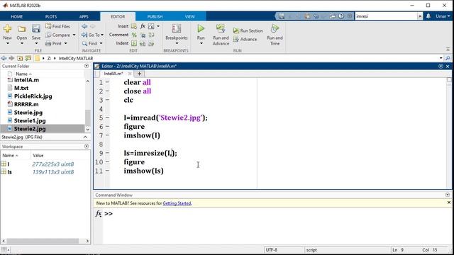 Resize an Image in MATLAB смотреть онлайн