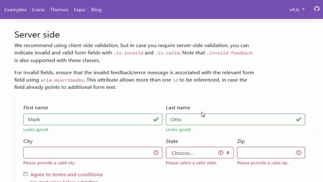 Server Side vs Client Side Form Validation,Lec-58|Bootstrap4 tutorials for beginners in Urdu/Hindi| смотреть онлайн