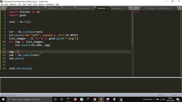 Tkinter image browser - Python смотреть онлайн